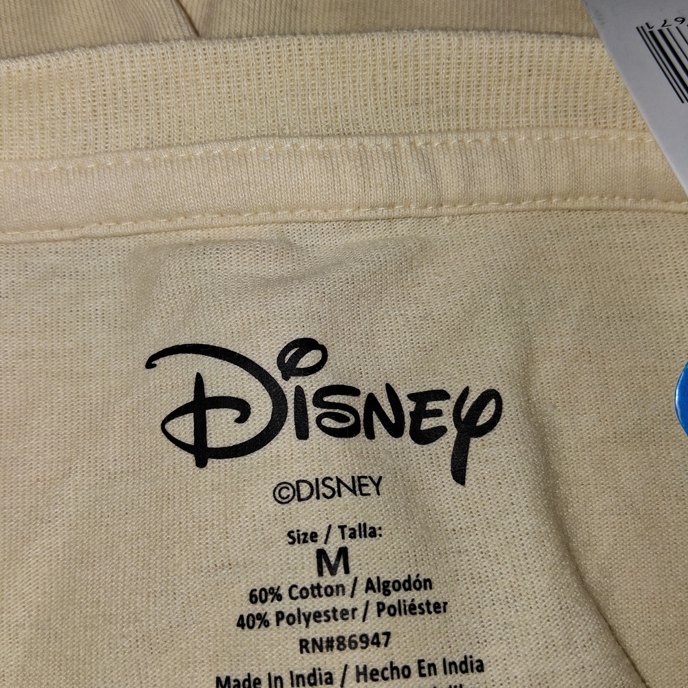 Disney Cream T-Shirt with Halloween Cartoon Panels - Picture 2 of 9